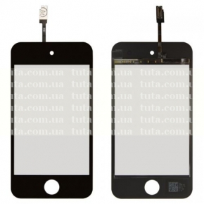 Сенсорный экран (тачскрин) для Apple Ipod Touch 4G, черный